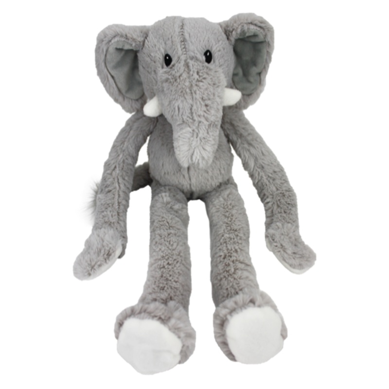 Multipet Swingin' Safari Elephant Dog Toy