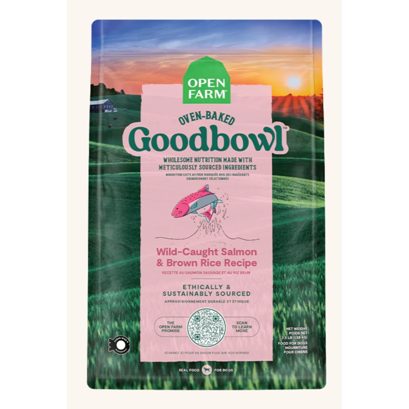 Open Farm Goodbowl Salmon & Brown Rice Dog Food