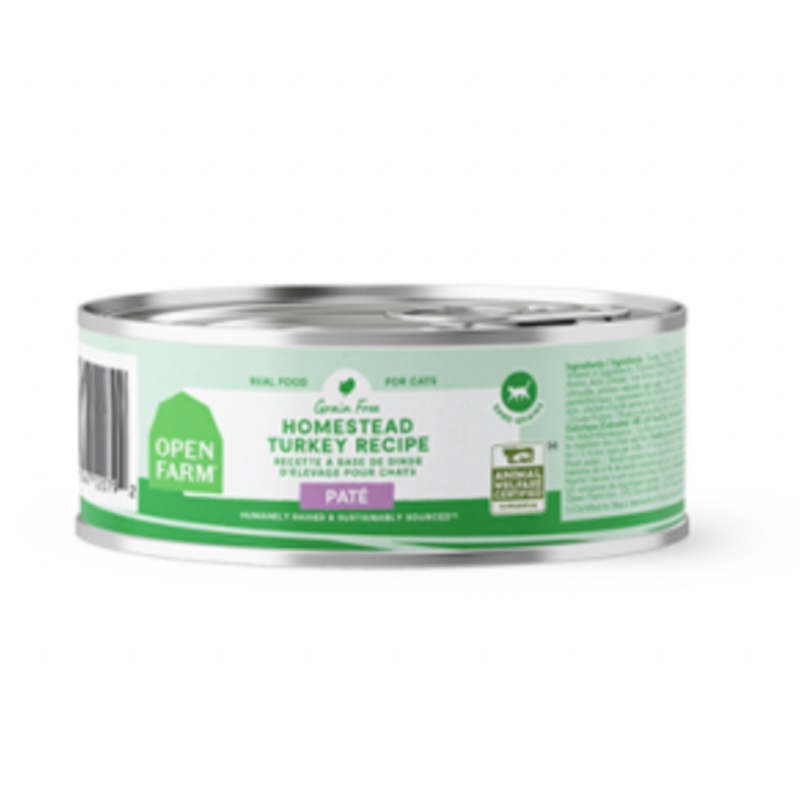 Open Farm Homestead Turkey Pate GF Canned Cat Food