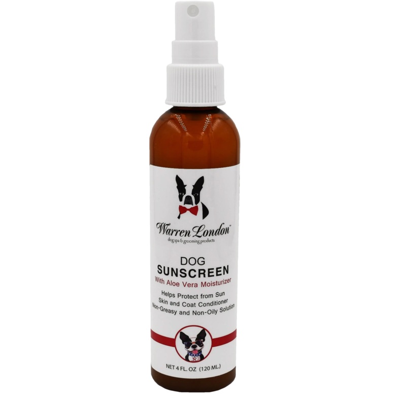 Warren London Dog Products - Dog Sunscreen with Aloe Vera (4oz/120ml)