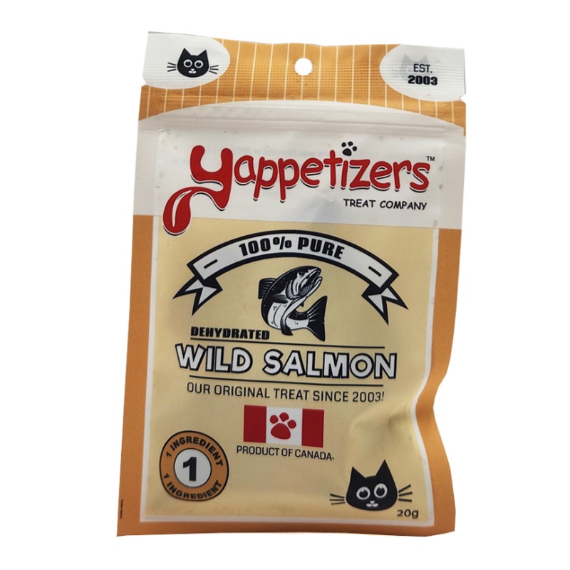 Yappetizers Wild Salmon Cat Treat (0.7oz/20g)