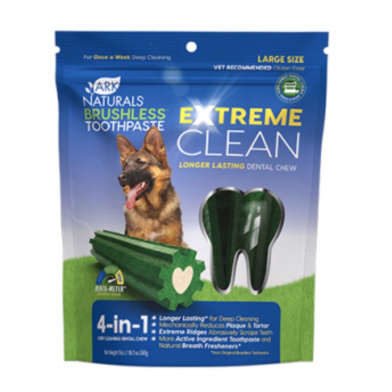 Ark Naturals Brushless Toothpaste Extreme Clean Dog Dental Chew