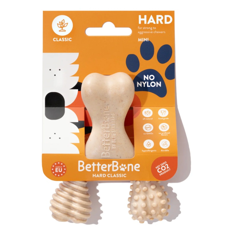 BetterBone Hard Beef Dog Chew Toy