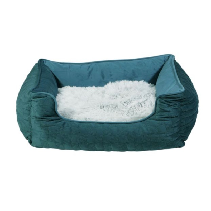 Bud'Z Cuddler Cosmos Dog Bed - Opal Green