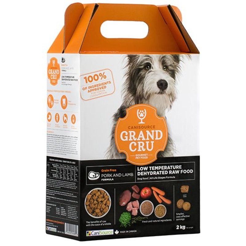 CaniSource Grand Cru Pork & Lamb Formula Dehydrated GF Dog Food