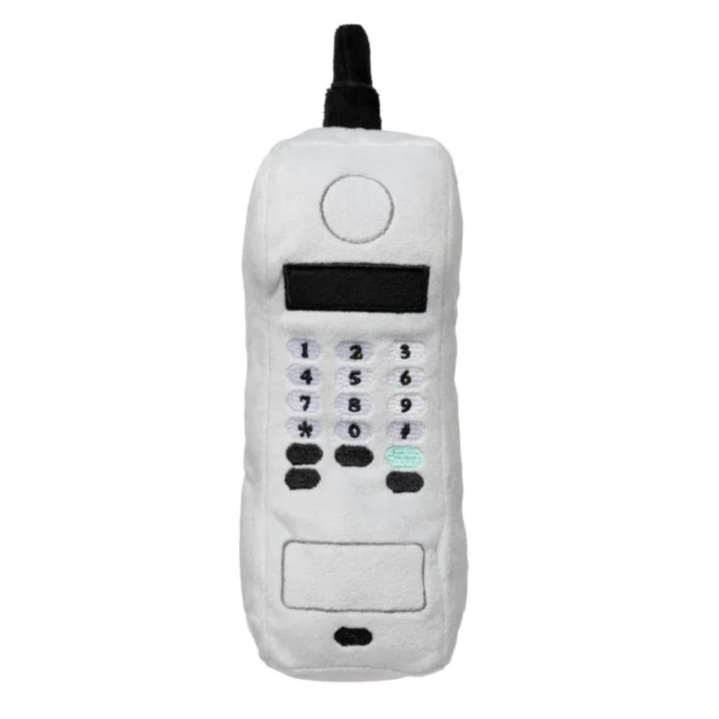 FuzzYard The Brick Old School Phone Dog Toy