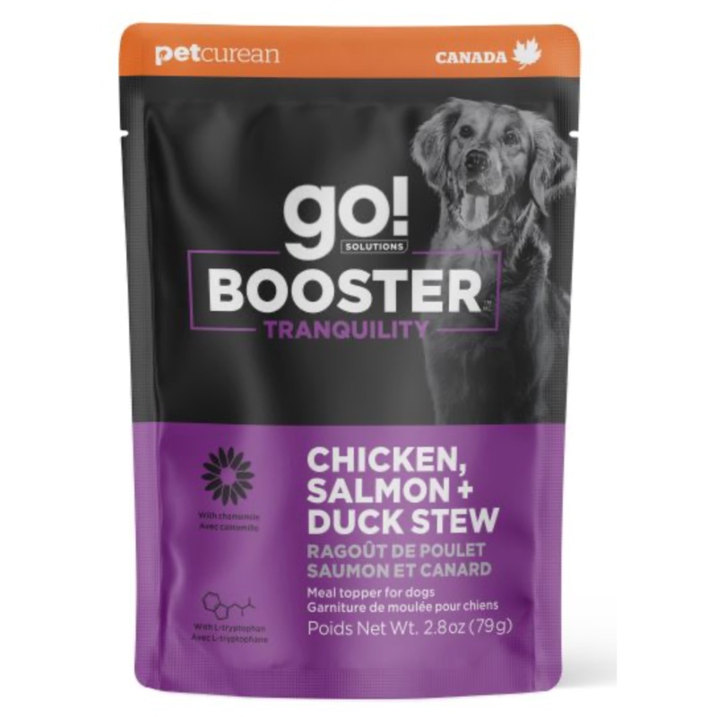 Go! Dog Booster Tranquility Health - GF Chicken, Salmon & Duck with Gravy