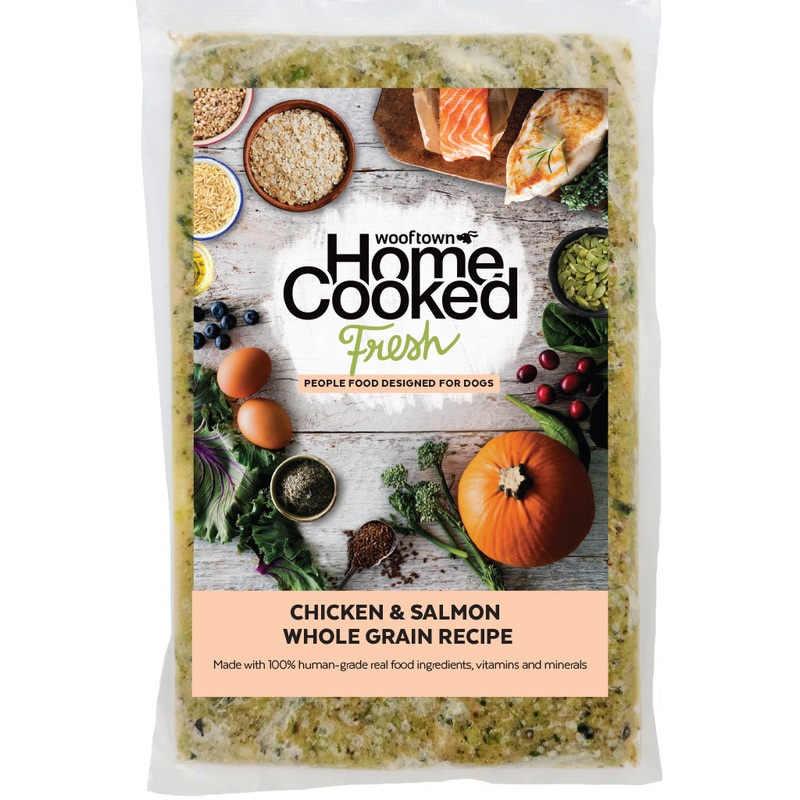 HomeCooked Fresh Dog Food - Chicken & Salmon with Whole Grains