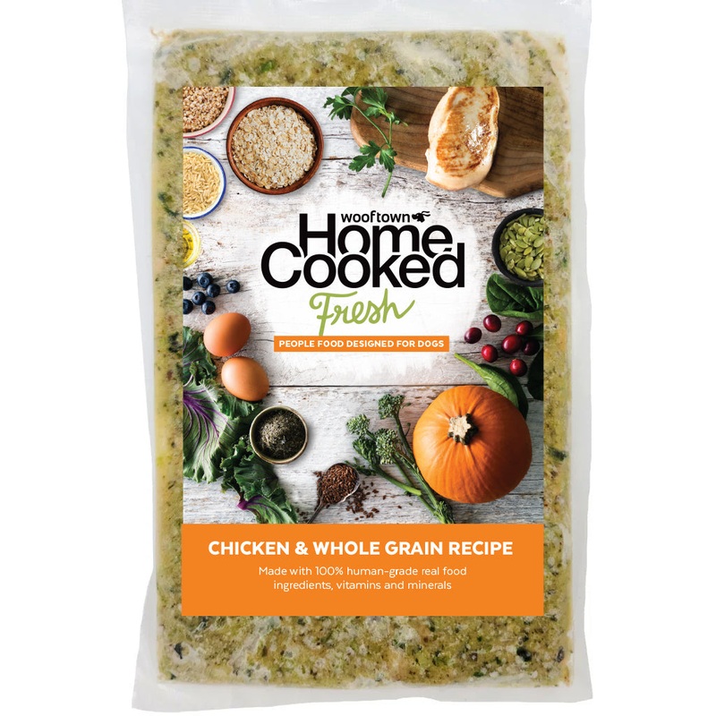 HomeCooked Fresh Dog Food - Chicken with Whole Grains