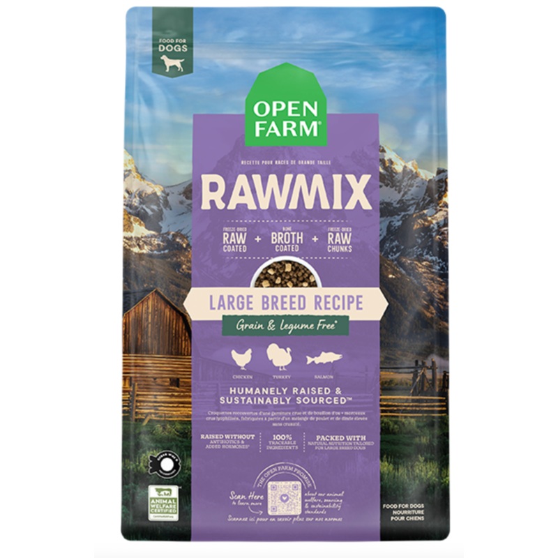 Open Farm RawMix GF Large Breed Recipe Dog Food