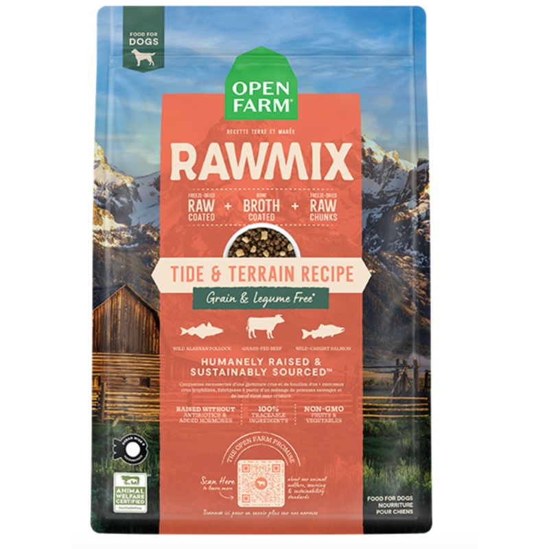 Open Farm RawMix GF Tide & Terrain Recipe Dog Food
