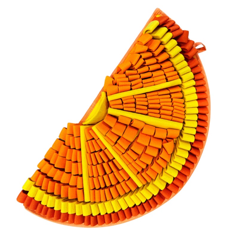 PawzNDogz Tangy Orange Snuffle Mat - Challenge Level 2