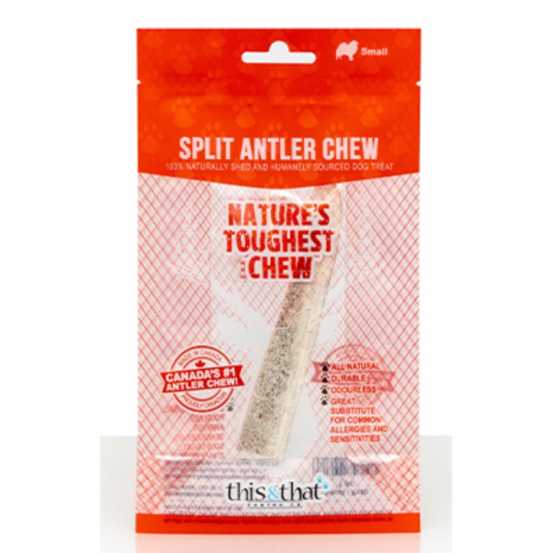This & That Split Antler Chew
