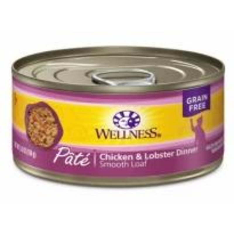Wellness Chicken & Lobster Pt Grain-Free Canned Cat Food