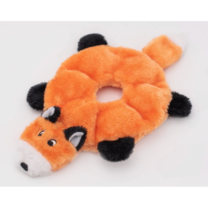 Zippy Paws Loopy - Fox Dog Toy