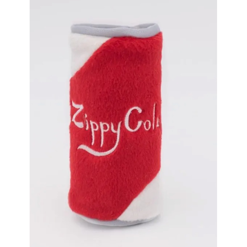 Zippy Paws Squeakie Cans - Zippy Cola Dog Toy