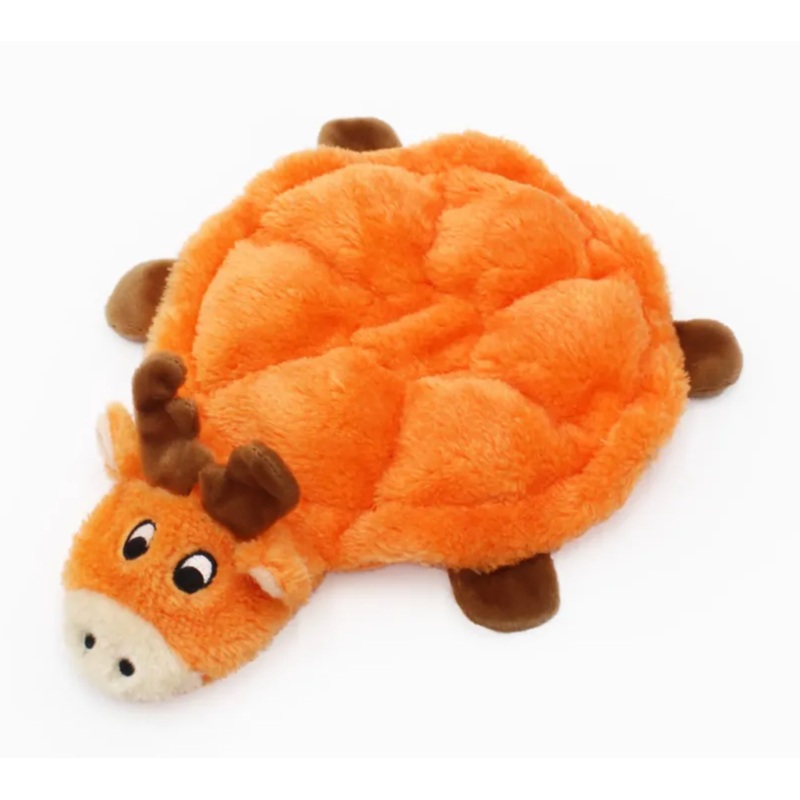 Zippy Paws Squeakie Crawler - Moody the Moose Dog Toy
