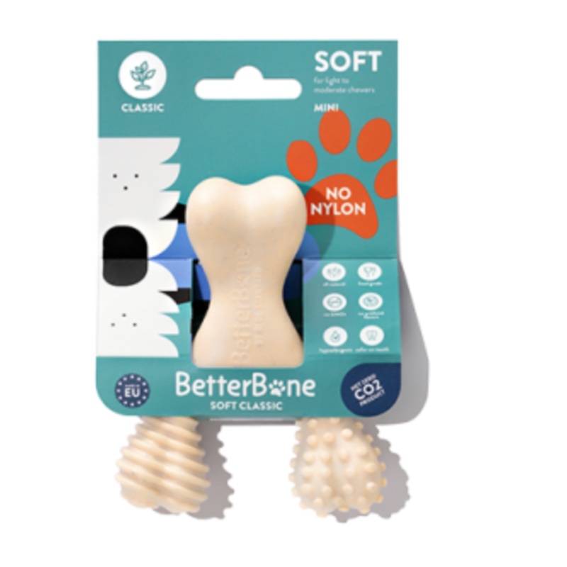 BetterBone Soft Classic Dog Chew Toy