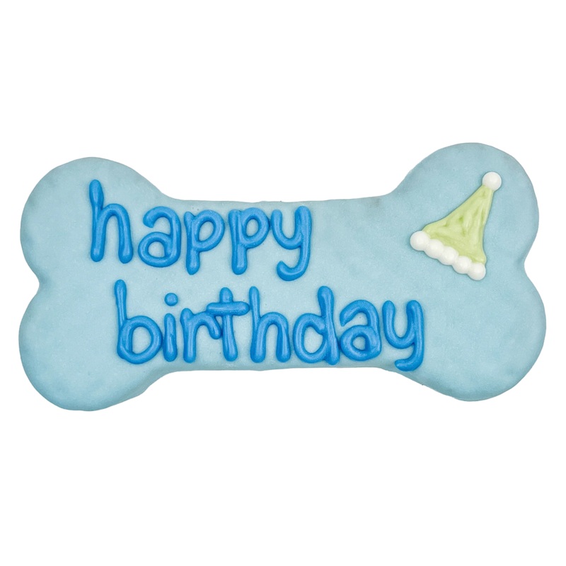 Bosco & Roxy's Prepackaged Birthday Bone - Blue