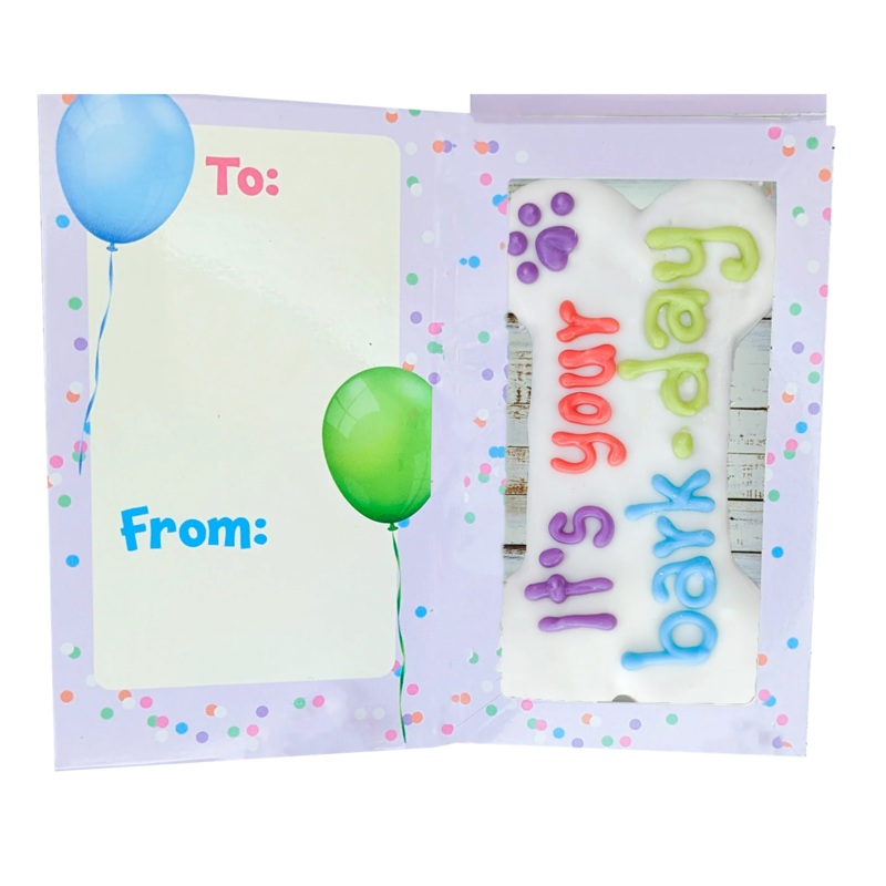 Bosco & Roxy's Prepackaged "It's Your Bark-day!" Card Box