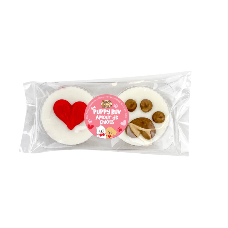 Bosco & Roxy's Prepackaged Valentine's Day Treat Cups