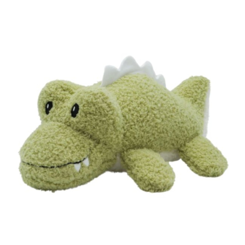 Bud'Z Compact Alligator Plush Dog Toy