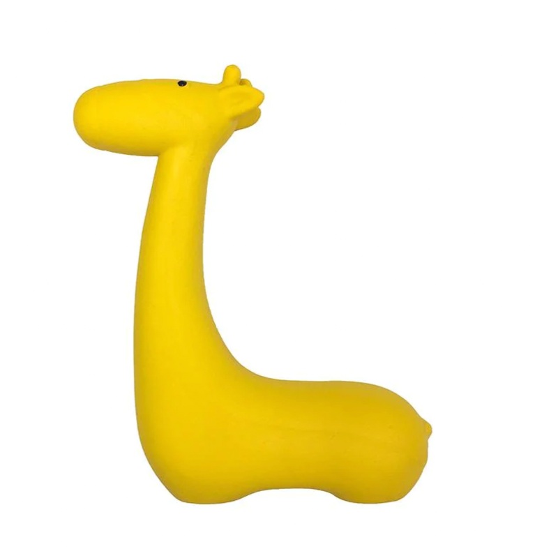 FouFouBrands FouFit Zoo Chew - Giraffe Latex Dog Toy
