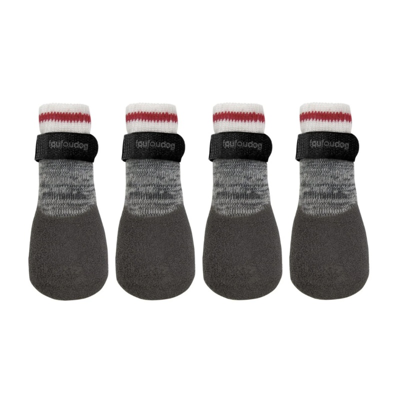 FouFouBrands Rubber Dipped Dog Socks -