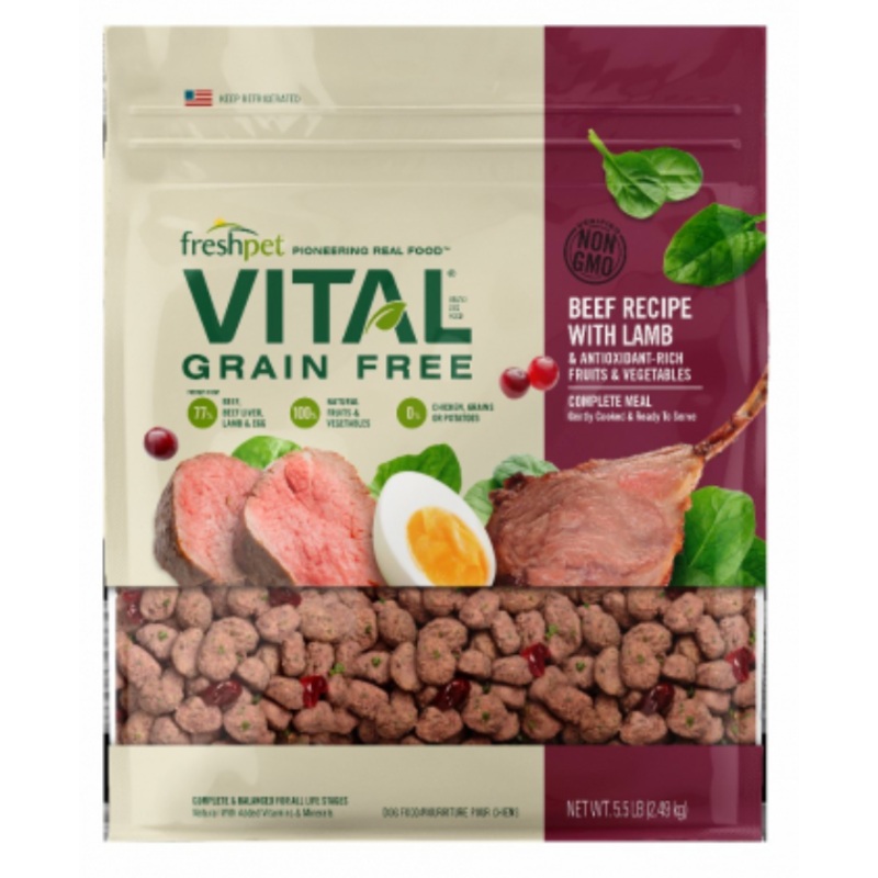 Freshpet Dog Vital Complete Meals Beef & Lamb (2497g/5.5lb)