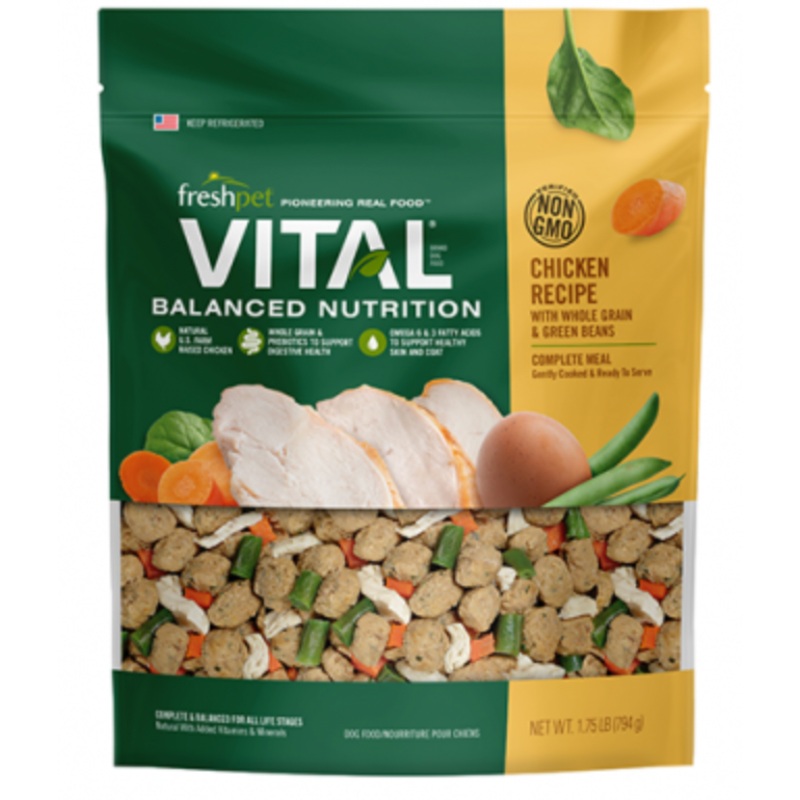 Freshpet Vital Balanced Nutrition Chicken Dog Food (794g/1.75lb)