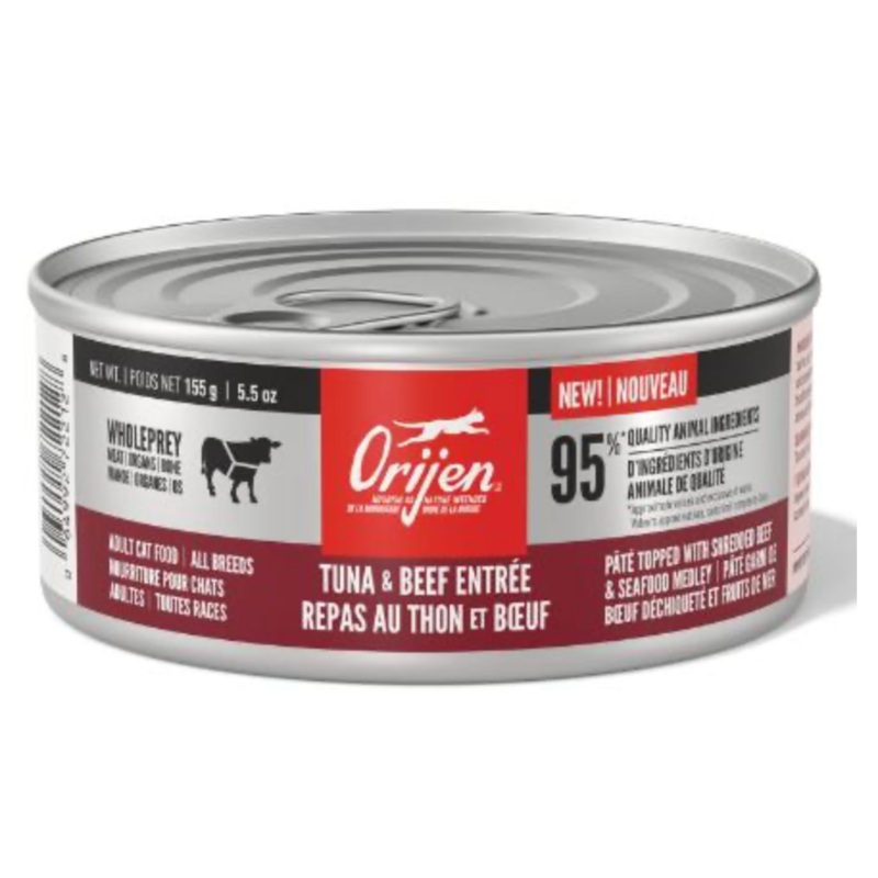 Orijen Tuna & Beef Entre GF Canned Cat Food