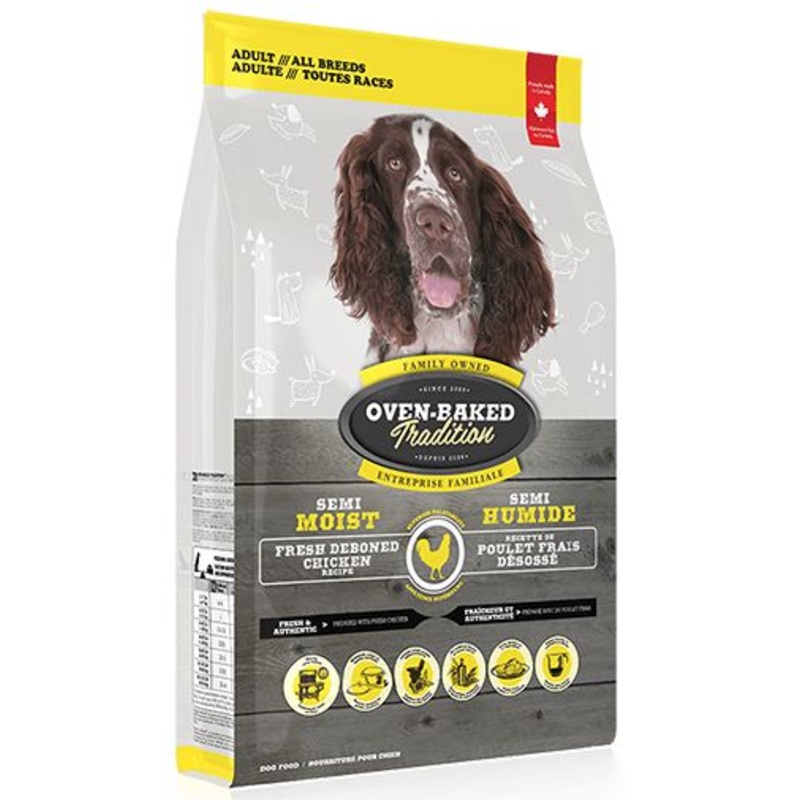 Oven Baked Tradition Semi Moist Chicken Adult Dog Food (9.07kg/20lb)