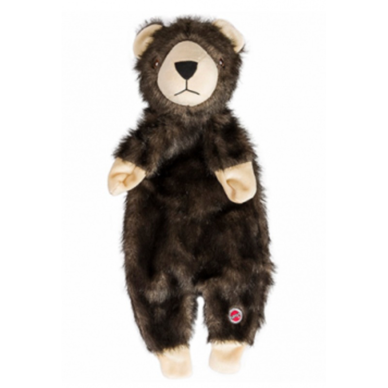 SPOT Furzz Stuffing Free Bear Dog Toy