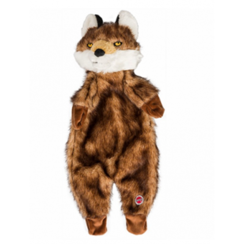 SPOT Furzz Stuffing Free Fox Dog Toy