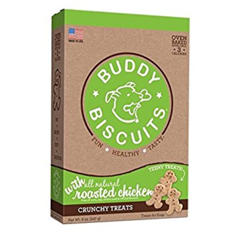 Buddy Biscuits - Roasted Chicken Crunchy Dog Treats - Teeny (8oz/227g)