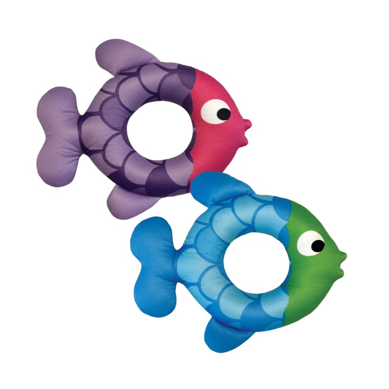 FouFouBrands FouFit Freeze'n Float Dog Toy - Fish