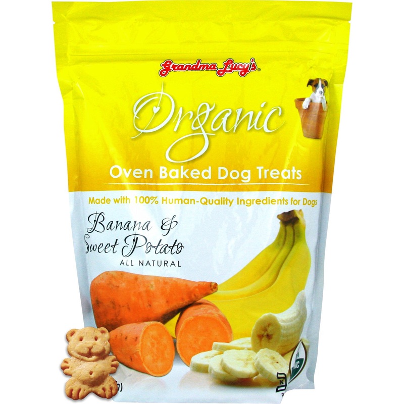 Grandma Lucy's Organic Banana & Sweet Potato Dog Treats (14oz/397g)